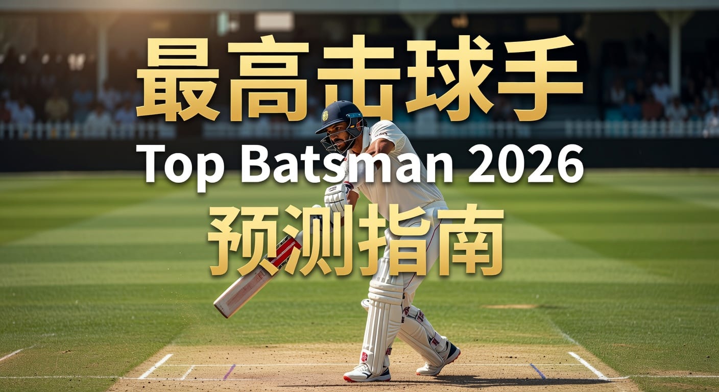 最高击球手 Top Batsman 2026数据解读与判断