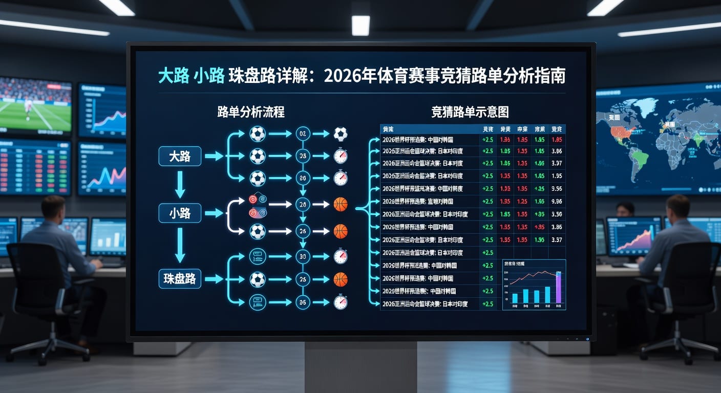 大路趋势分析：AG真人娱乐官网 2026年体育视角