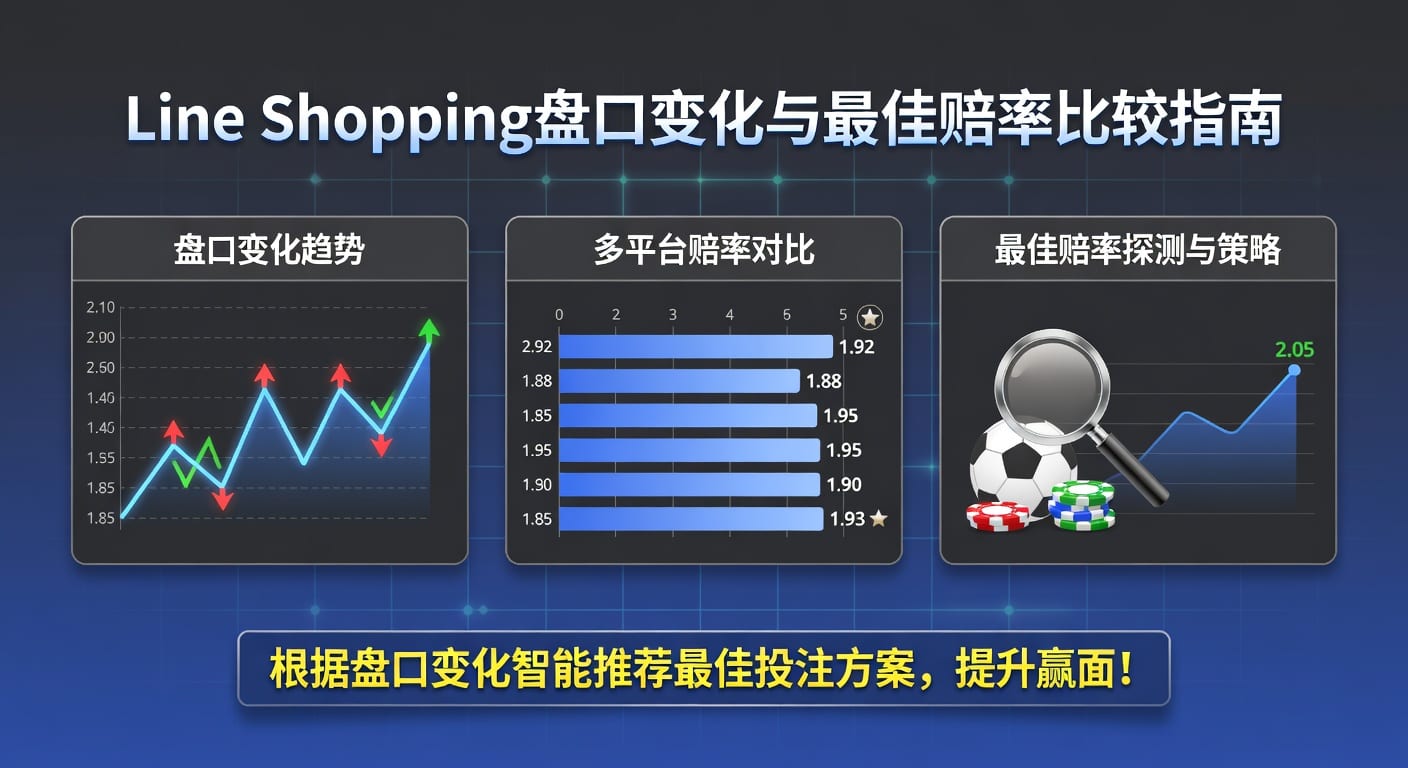 line shopping 盘口变化与最佳赔率比较：AG真人娱乐官网观察框架