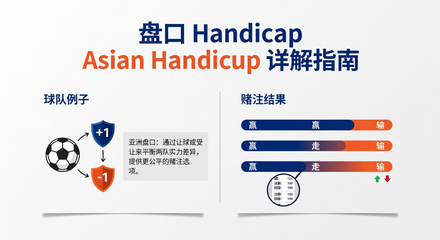 亚洲盘 asian handicap 实战解析：盘口判断与投注技巧