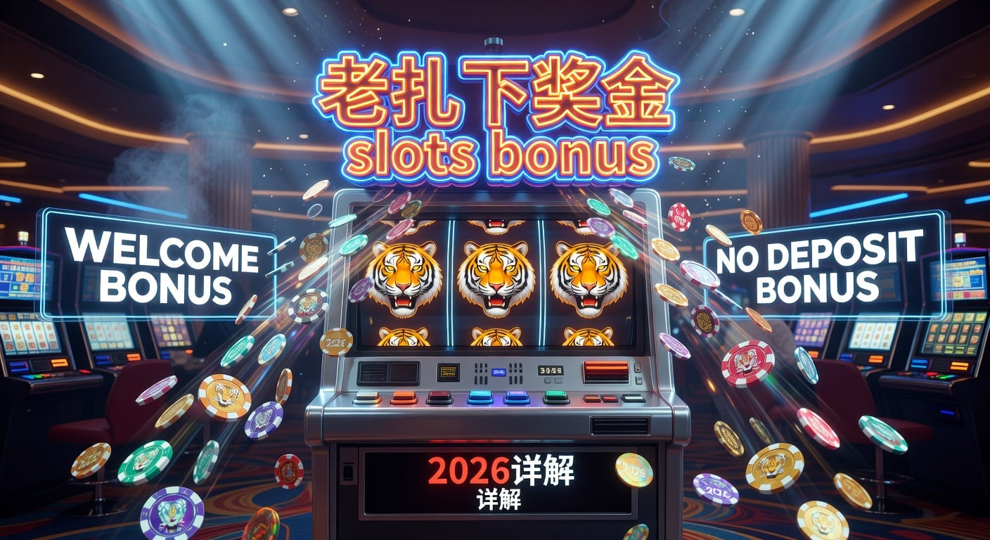 老虎机奖金 欢迎奖金 无存款奖金获取指南